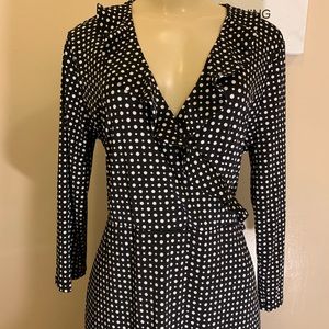Michael Kors Polka Dot Dress Size L